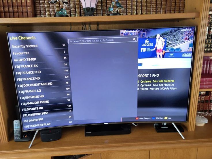 Supplied IPTV viewing image 2